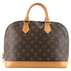 Louis Vuitton Vintage Alma Handbag Monogram Canvas PM