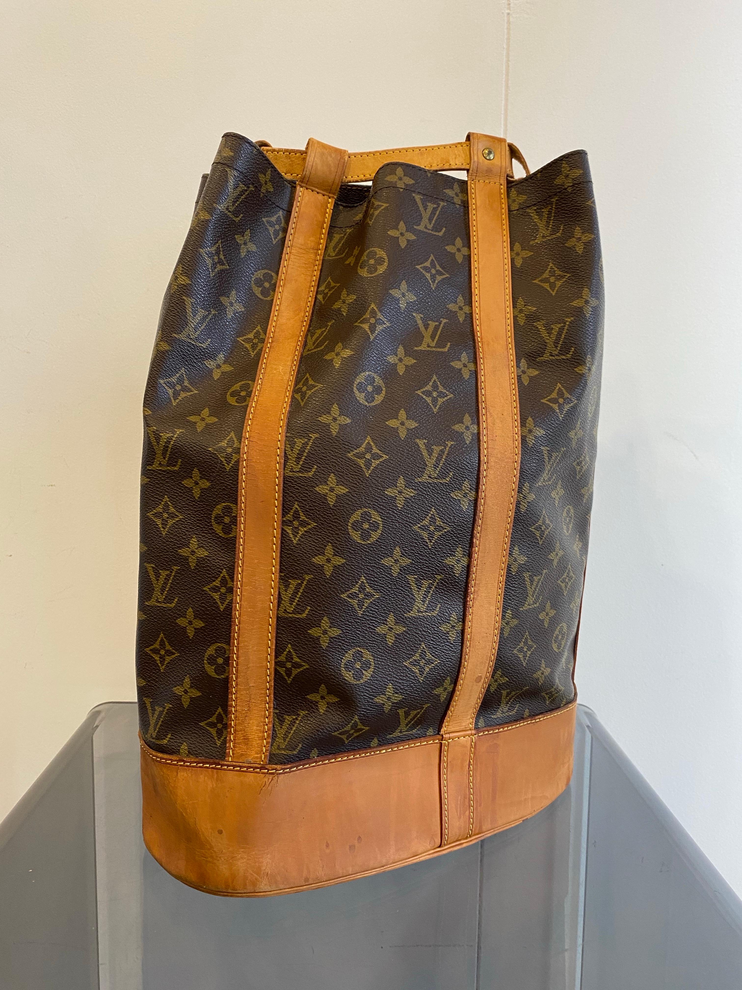 Sac vintage Louis Vuitton modèle Randonnee GM en vente 5