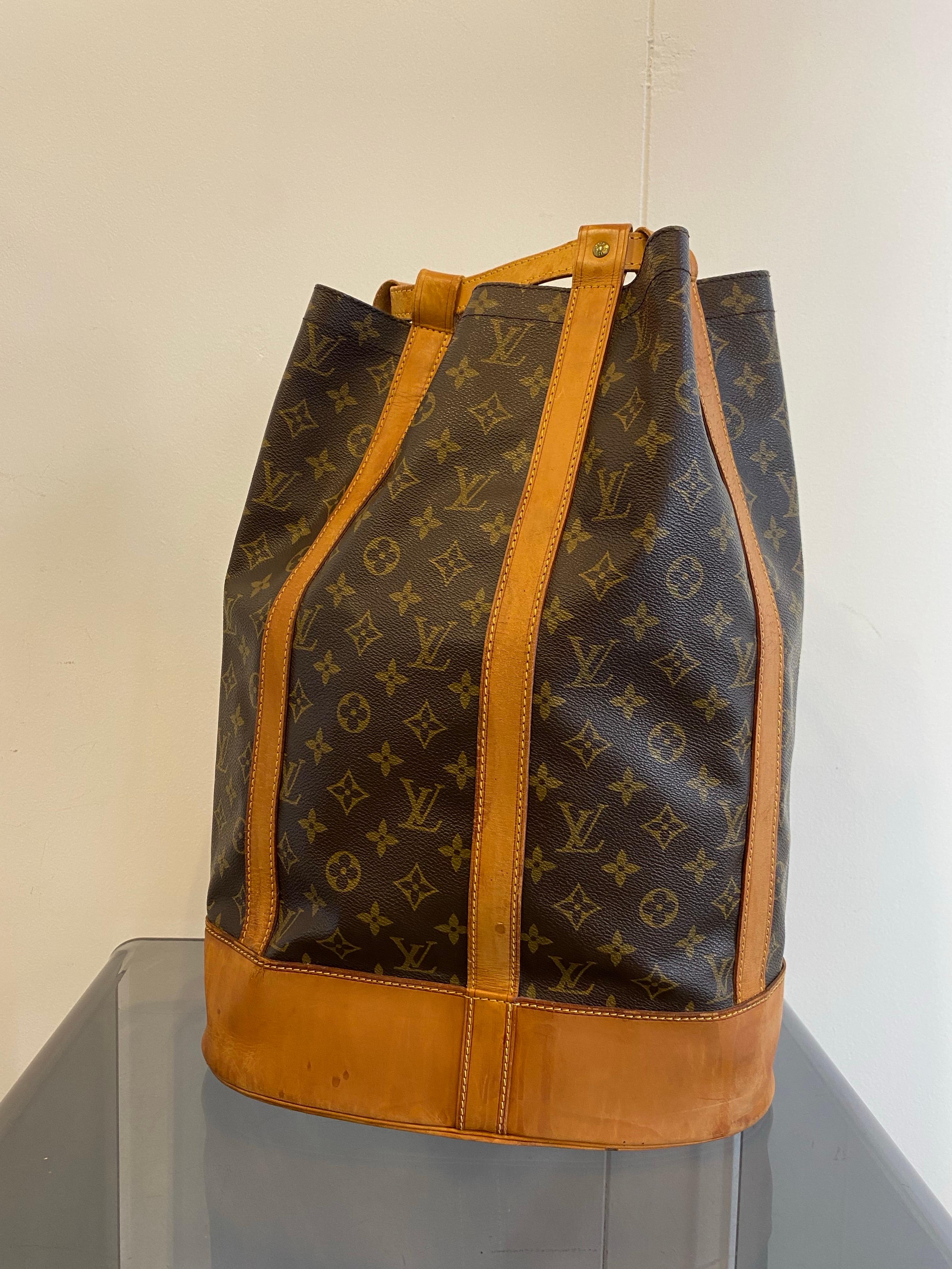 Sac vintage Louis Vuitton modèle Randonnee GM en vente 6