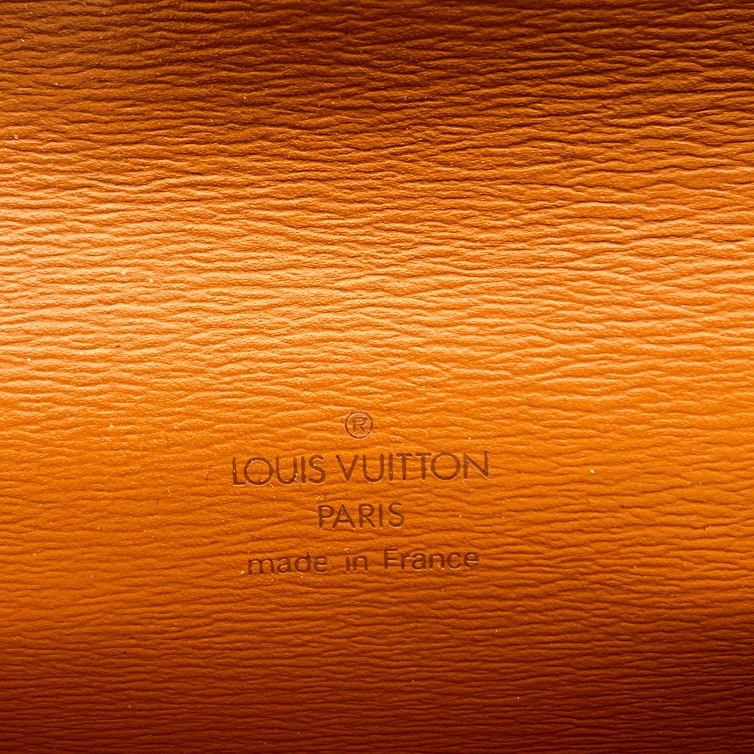 Louis Vuitton Vintage Beige Epi Leather Belt Bag Pouch Purse 3