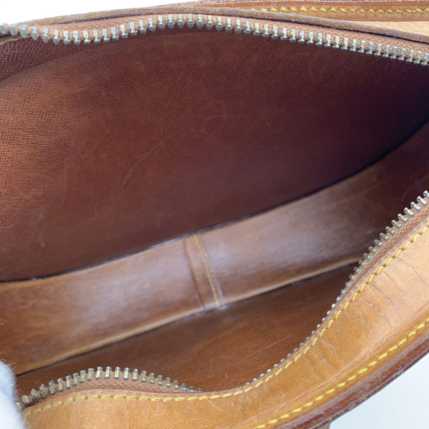 Louis Vuitton Vintage Beige Leather Jeune Fille Messenger Bag 3
