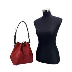 Louis Vuitton Vintage Bicolor Epi Leather Petit Noe Noé Shoulder Bag