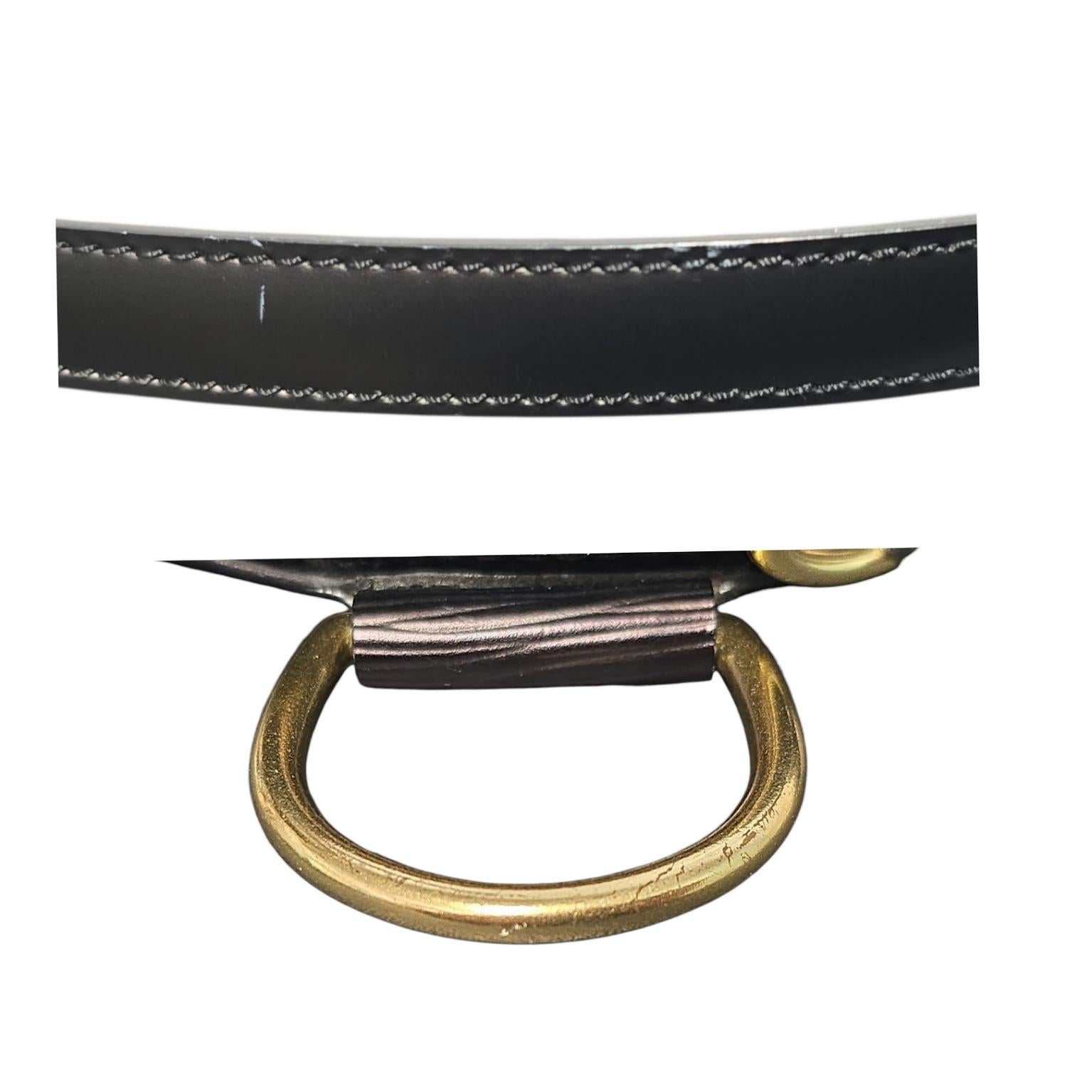 Zaino Louis Vuitton Vintage in pelle EPI nera Mabillon in vendita 6