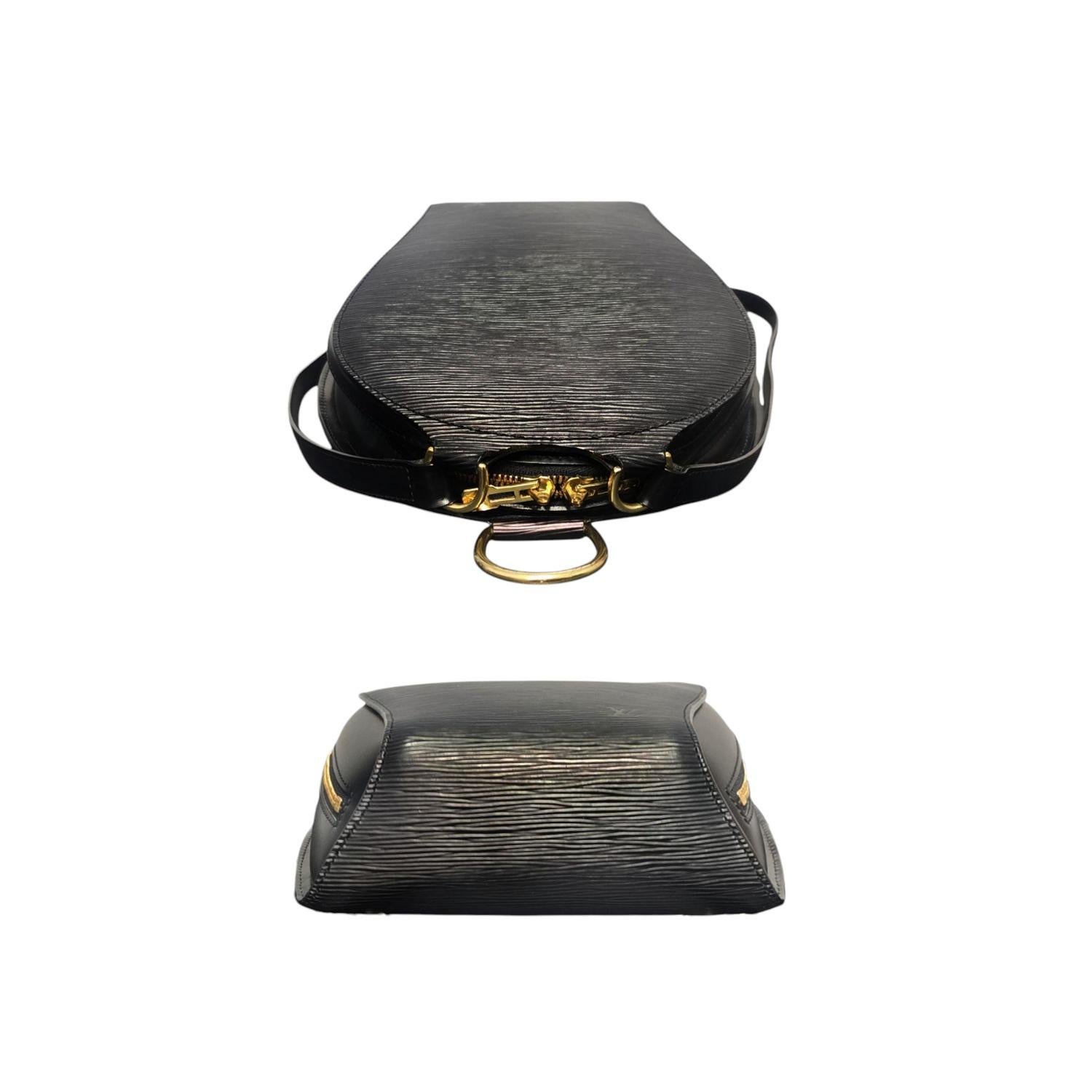 Zaino Louis Vuitton Vintage in pelle EPI nera Mabillon in vendita 1