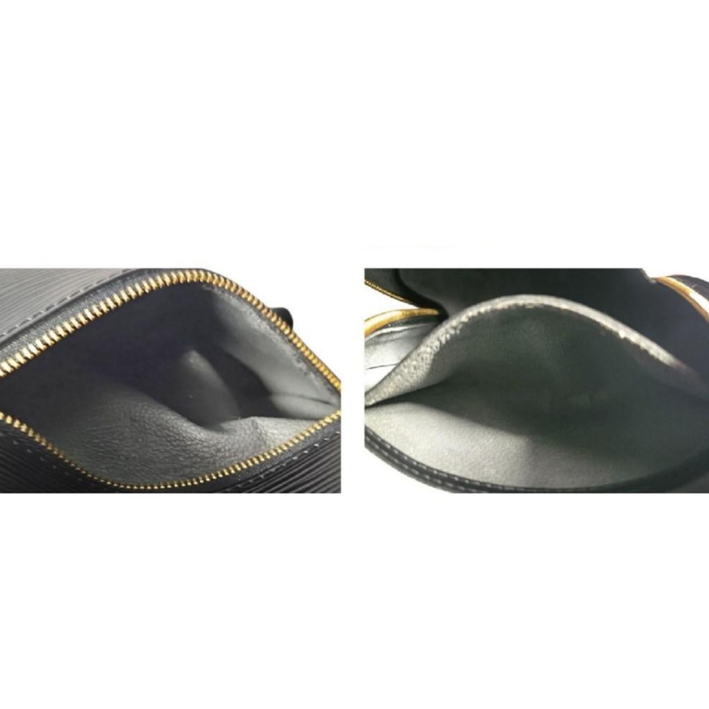 Zaino Louis Vuitton Vintage in pelle EPI nera Mabillon in vendita 4