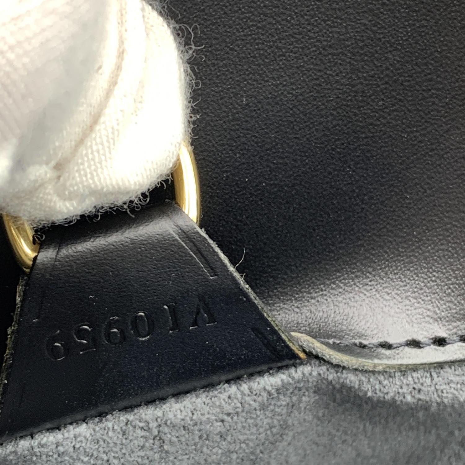 Louis Vuitton Vintage Black Epi Leather Noctambule Tote Bag Handbag 3