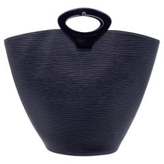 Louis Vuitton Vintage Black Epi Leather Noctambule Tote Bag Handbag