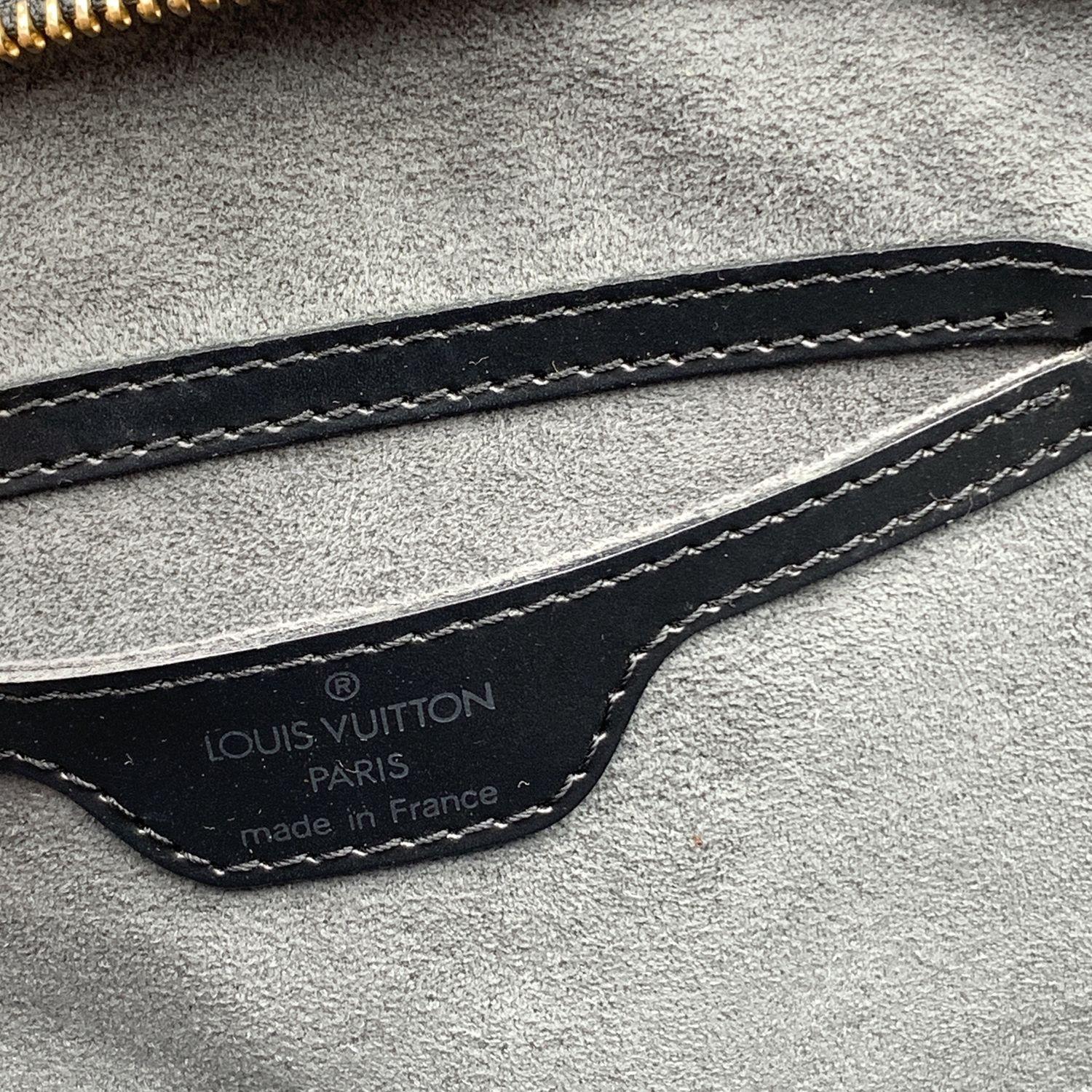 Louis Vuitton Vintage Black Epi Leather Saint Jacques PM Bag M52272 2