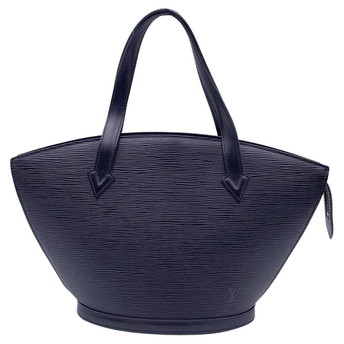 Louis Vuitton Vintage Black Epi Leather Saint Jacques PM Bag M52272