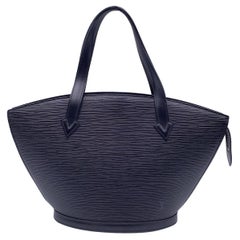 Louis Vuitton Vintage Black Epi Leather Saint Jacques PM Bag M52272