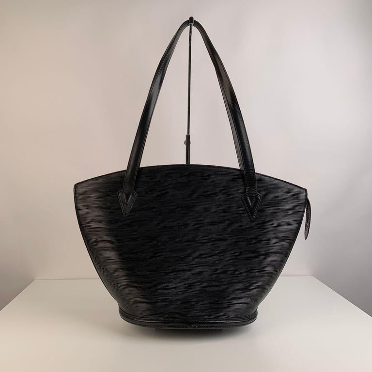 Louis Vuitton Vintage Black Epi Leather Saint Jacques Shoulder Bag For ...