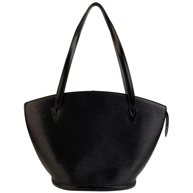 Louis Vuitton Vintage Black Epi Leather Saint Jacques Shoulder Bag For ...