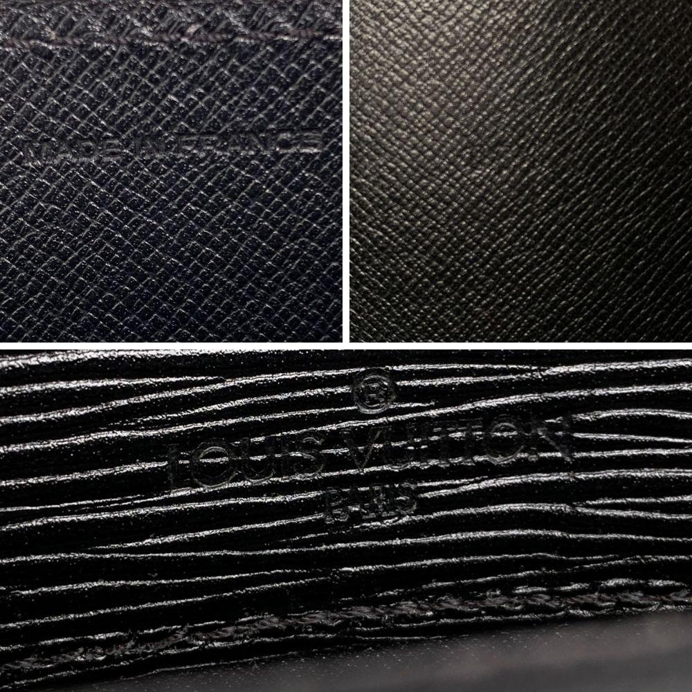Louis Vuitton Vintage Black Epi Leather Senateur Portfolio Briefcase 4