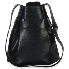Louis Vuitton Vintage Black Epi Sac D'Epaule PM