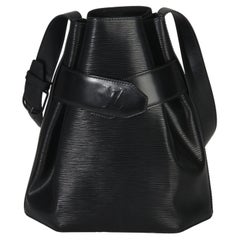 Louis Vuitton Vintage Black Epi Sac D'Epaule PM