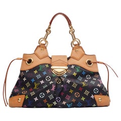 Louis Vuitton Vintage Black Murakami Multicolor Monogram Ursula Bag