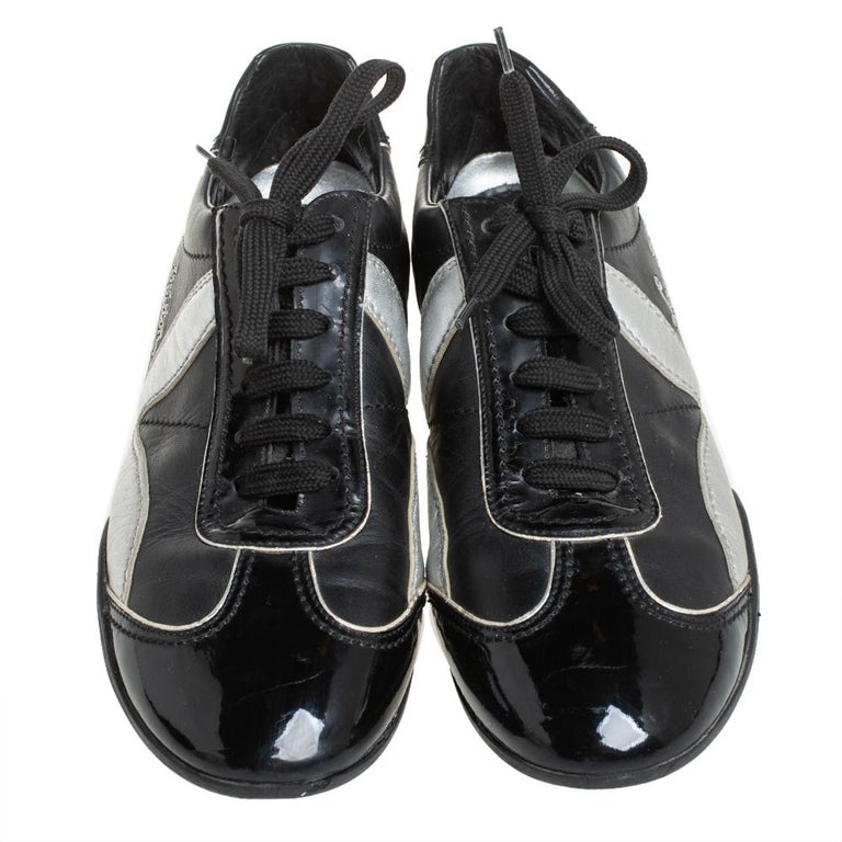 Louis Vuitton Vintage Black/Silver Patent Leather Low Top Sneakers Size 39  at 1stDibs  louis vuitton bowling shoes, vintage louis vuitton sneakers, louis  vuitton vintage shoes