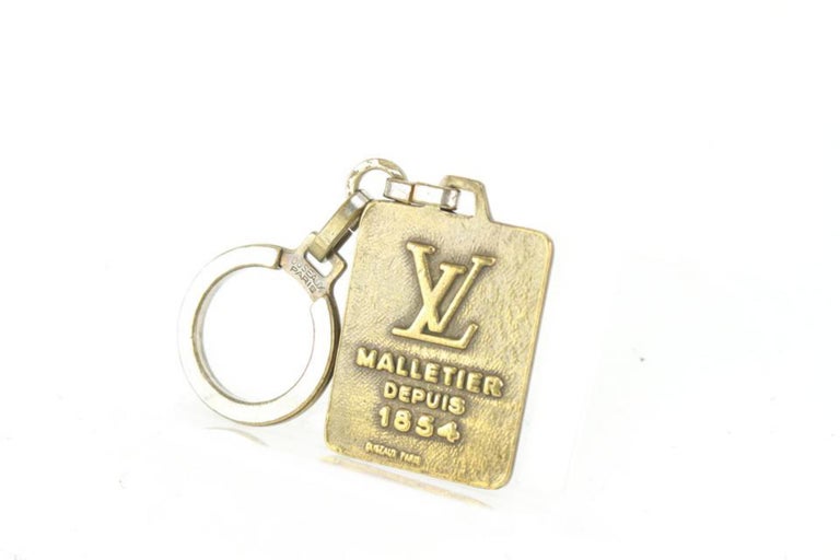 Vintage Authentic Louis Vuitton Malletier Depuis 1854 Keychain
