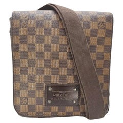 Louis Vuitton Vintage Brooklyn Damier Ebene Messenger PM Bag