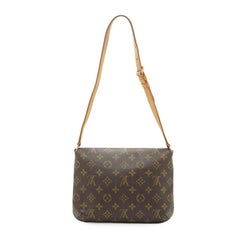 Louis Vuitton Vintage Brown Monogram Canvas Musette Tango Shoulder Bag