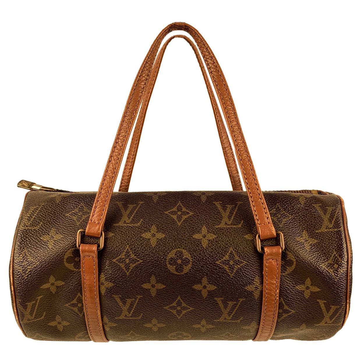 Louis Vuitton Vintage Brown Monogram Canvas Papillon 25 Handbag