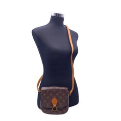 Louis Vuitton Vintage Brown Monogram Canvas Saint Cloud PM Crossbody Bag