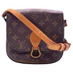 Louis Vuitton Vintage Brown Monogram Canvas Saint Cloud PM Crossbody Bag