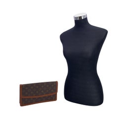 Louis Vuitton Vintage Brown Monogram Clutch Dame Bag GM M51818