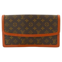 Louis Vuitton Vintage Brown Monogram Pochette Dame Bag