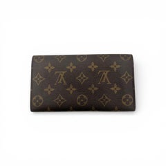 Louis Vuitton Vintage Brown Monogram Continental Sarah Wallet
