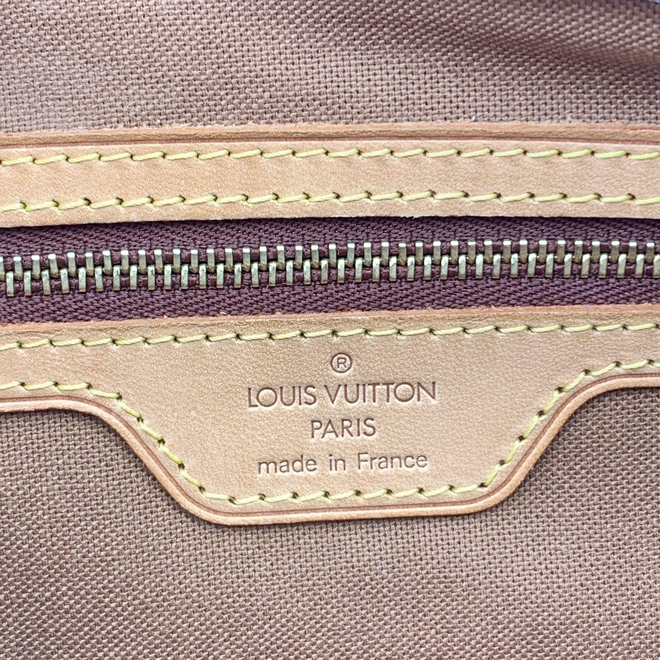 Louis Vuitton Vintage Cabas Klavier Monogramm Segeltuch Tote Bag M51148 im Angebot 3