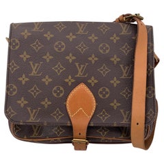 Louis Vuitton Vintage Canvas Cartouchiere GM Messenger Bag
