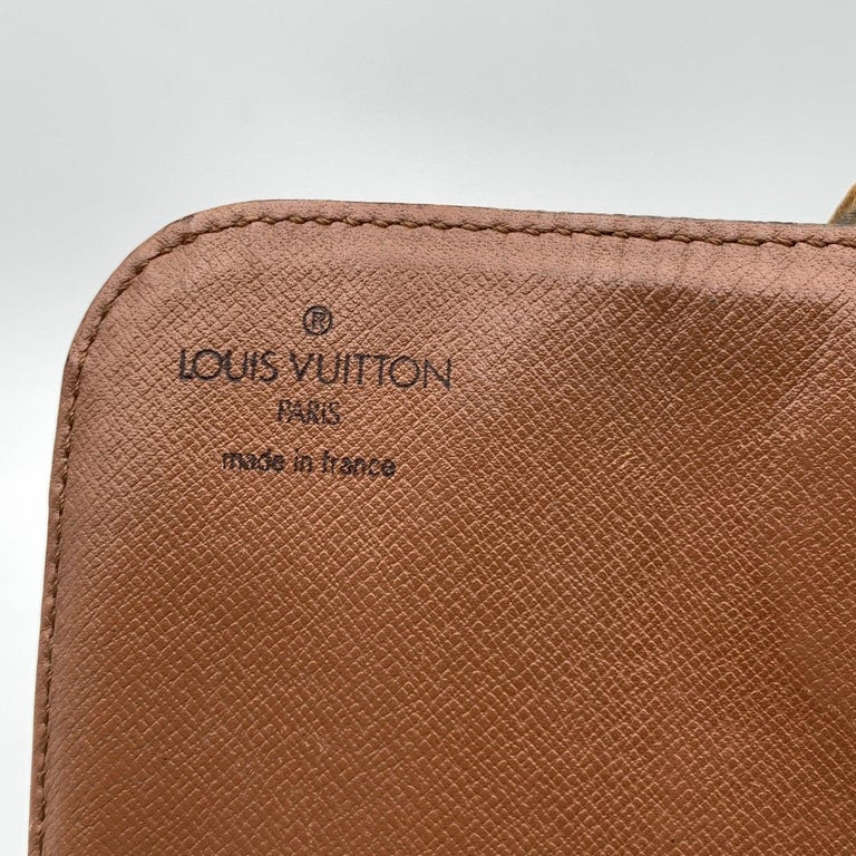 Louis Vuitton Vintage Canvas Cartouchiere MM Messenger Bag M51253