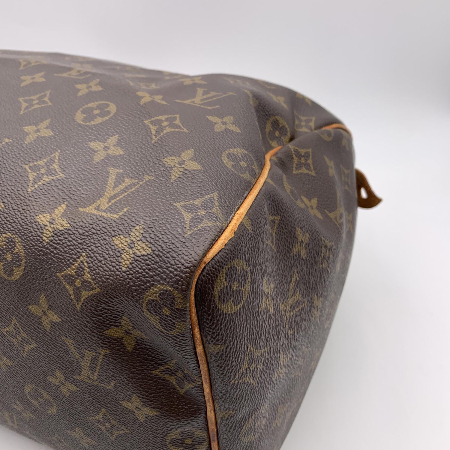 Louis Vuitton Vintage Canvas Monogram Speedy 40 Bag Satchel 6