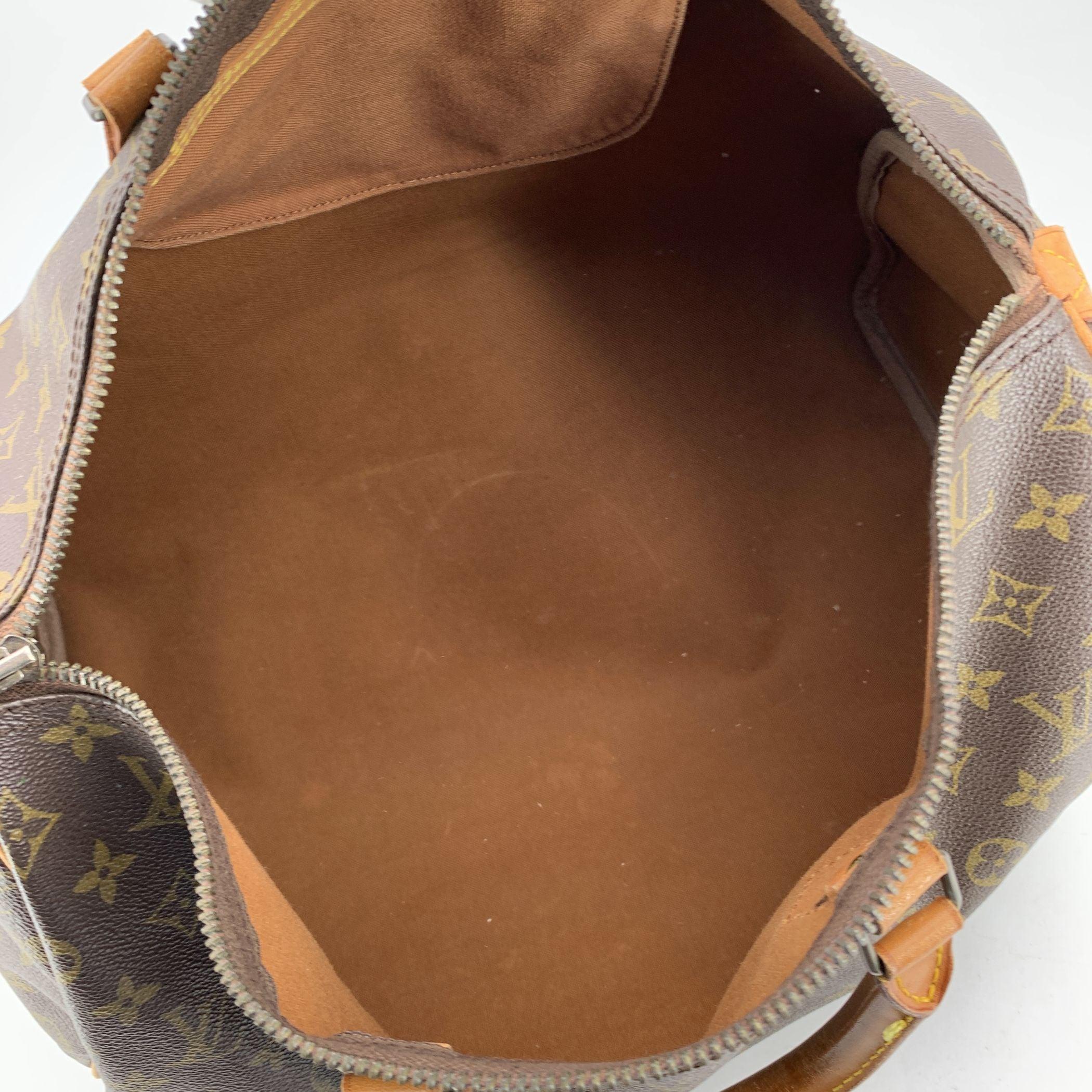 Louis Vuitton Vintage Canvas Monogram Speedy 40 Bag Satchel en Bueno estado para la venta en Rome, Rome