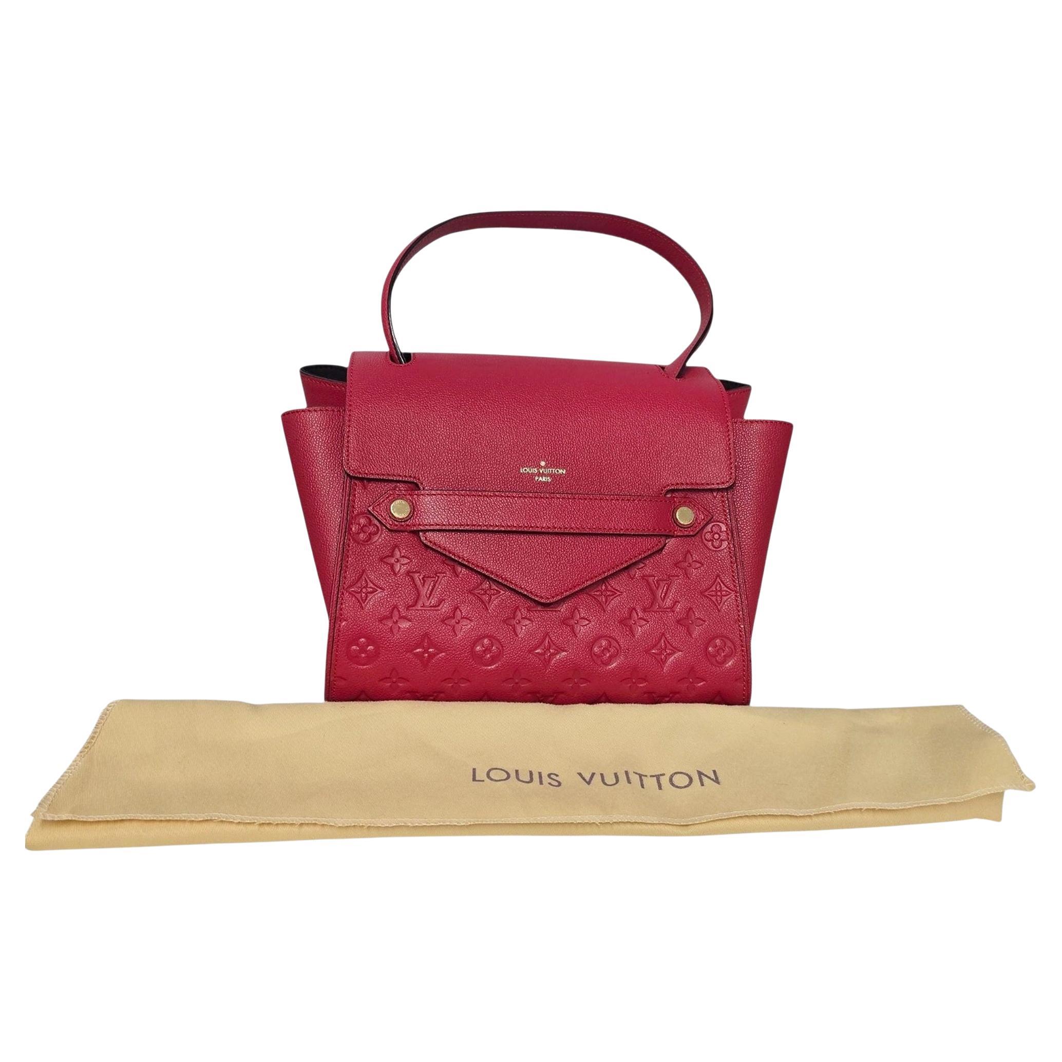 Louis Vuitton Vintage Cherise Empreinte Trocadero Borsa con manico superiore