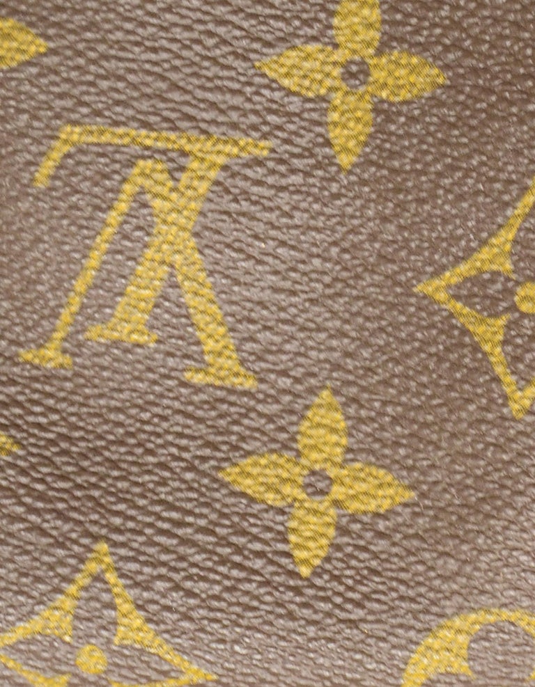 Louis Vuitton Vintage Coated Canvas Monogram Flat Insert for Trunk