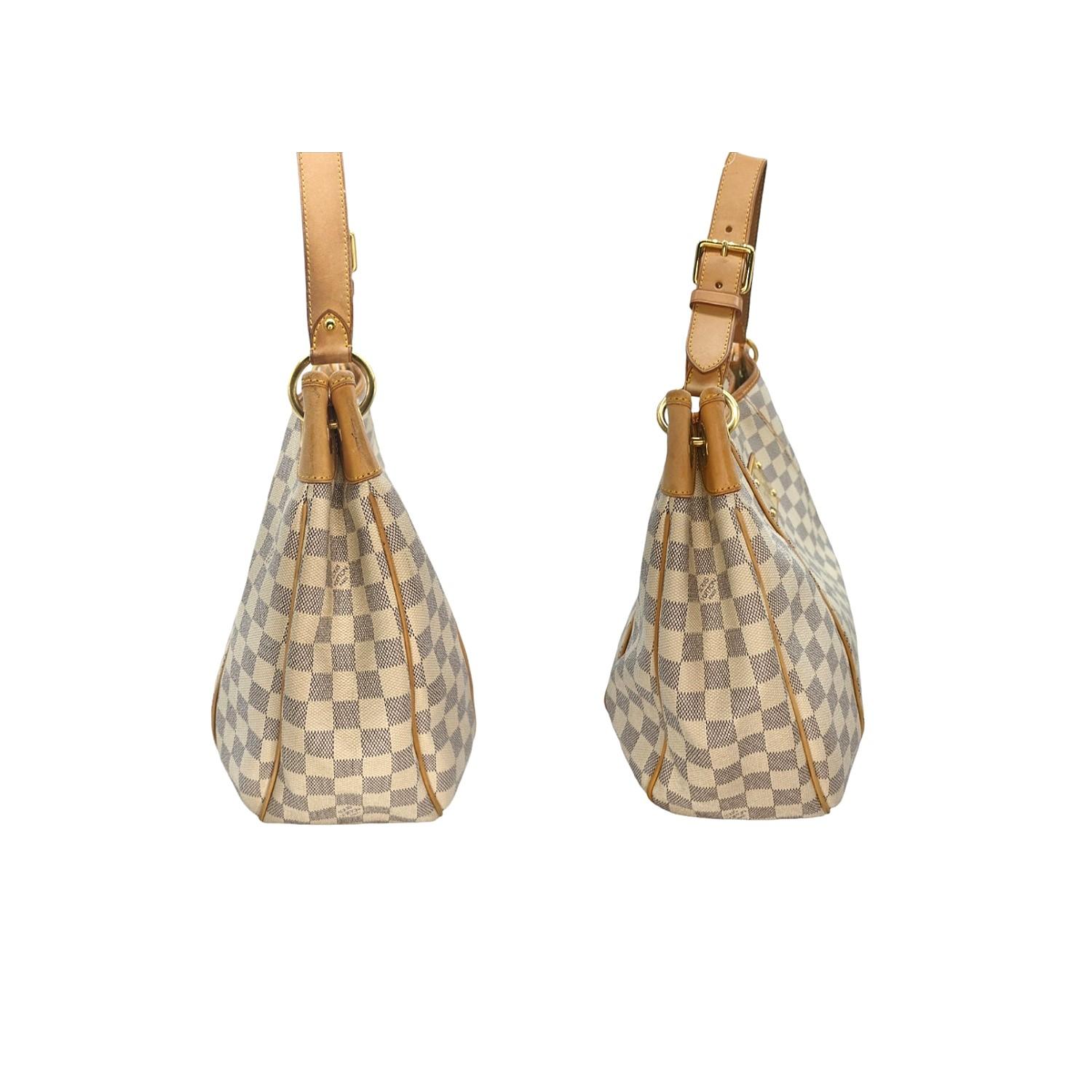 Louis Vuitton Vintage Damier Azur Galleria GM In Good Condition In Scottsdale, AZ