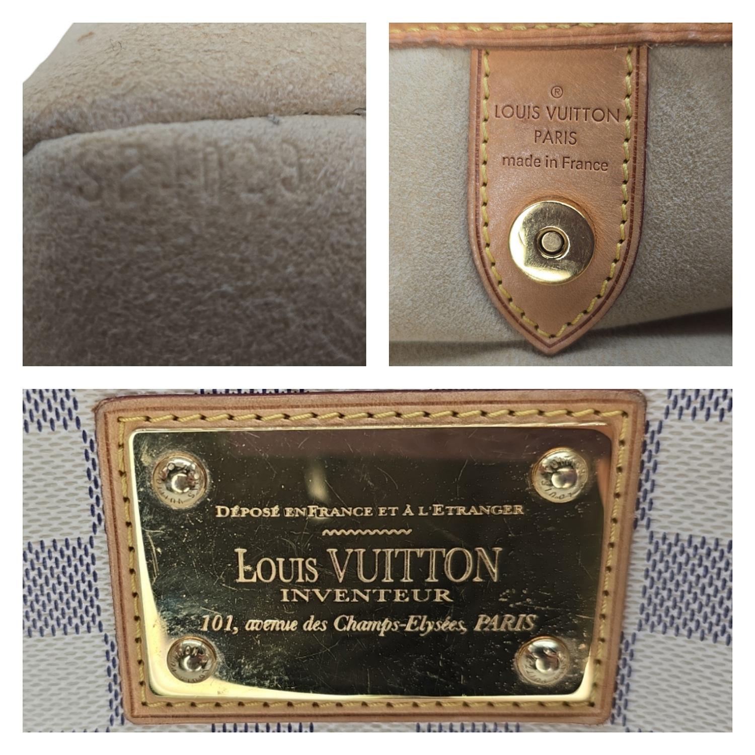 Louis Vuitton Vintage Damier Azur Galleria GM 3