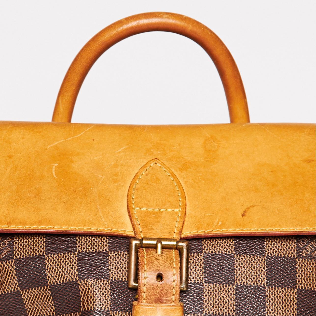 Louis Vuitton Vintage Damier Ebene Backpack (2007) 4