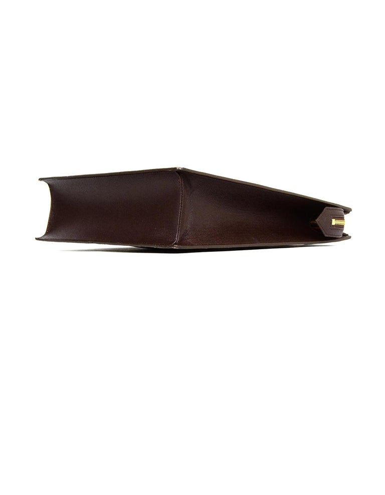 Louis Vuitton Damier Ebene Venice Sac Plat - Brown Totes, Handbags -  LOU759592