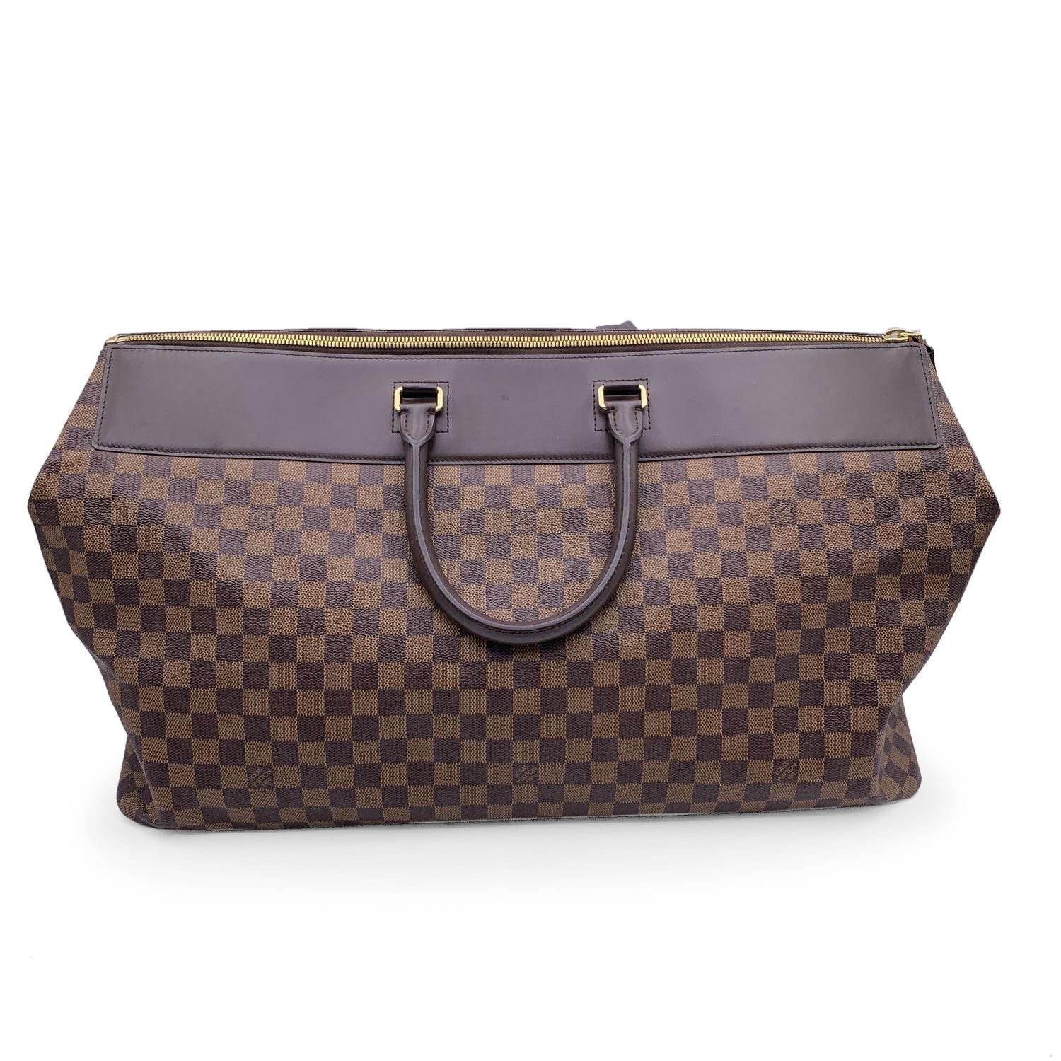 Louis Vuitton Vintage Damier Ebene Greenwich GM Travel Bag N41155 In Excellent Condition In Rome, Rome