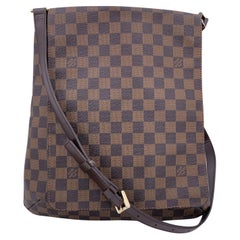 Louis Vuitton Vintage Damier Ebene Musette Salsa GM Shoulder Bag