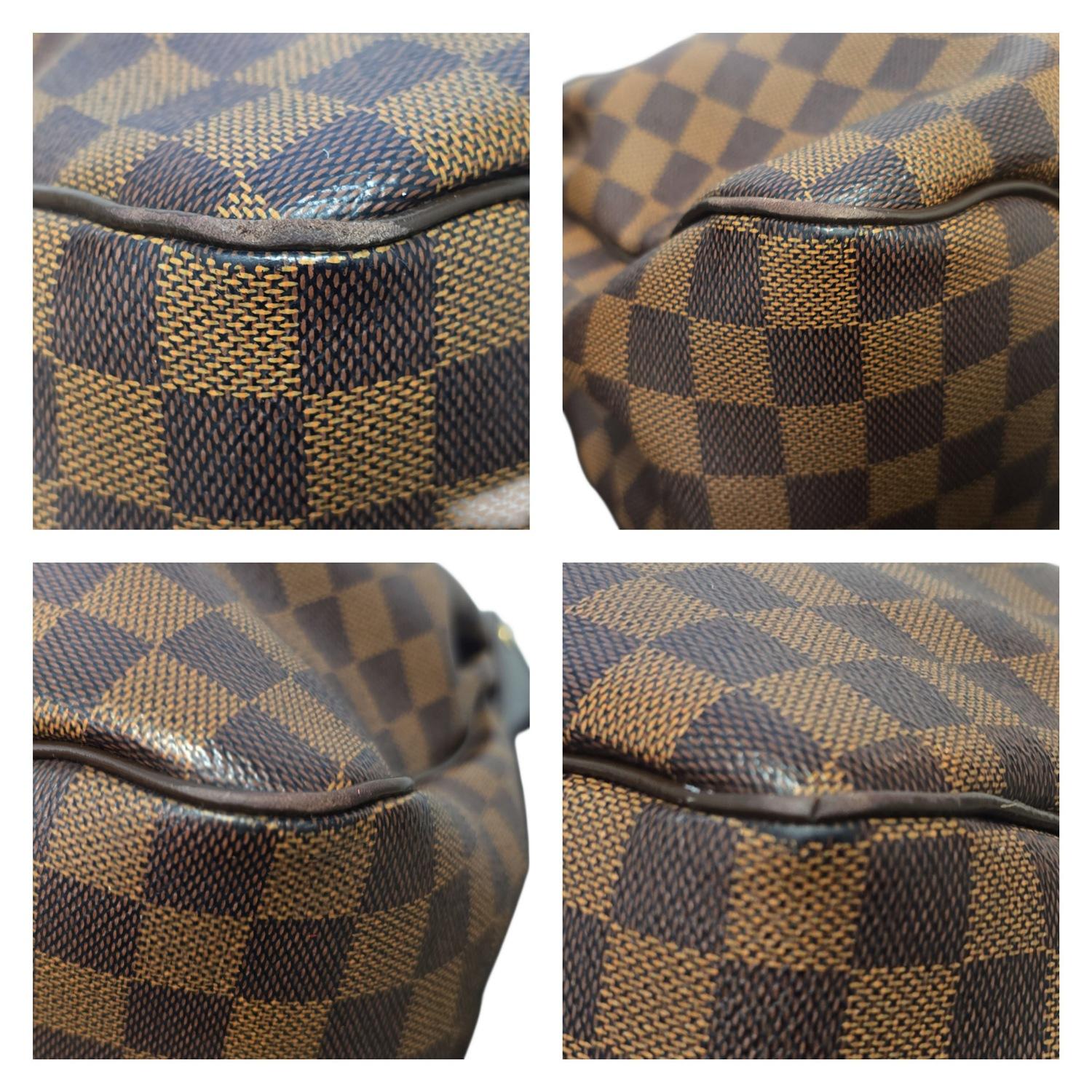 Louis Vuitton Vintage Damier Ebene Reggia Hobo Bag en vente 6