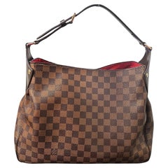 Louis Vuitton Vintage Damier Ebene Reggia Hobo Bag