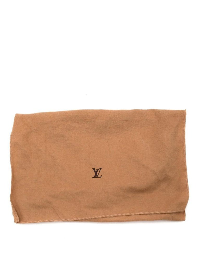 Louis Vuitton Vintage Damier Sauvage Lionne Brown Calf Hair Bag For Sale 4
