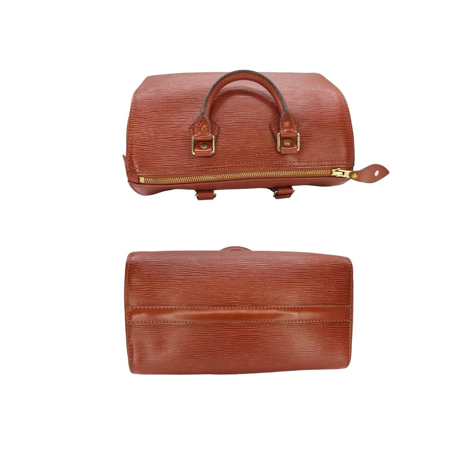 Louis Vuitton Vintage EPI Kenyan Brown Speedy 25 Bag 1
