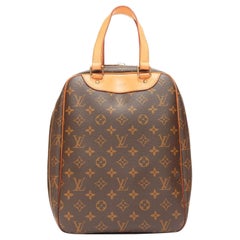 LOUIS VUITTON Vintage Excursion brown LV monogram long tote bag