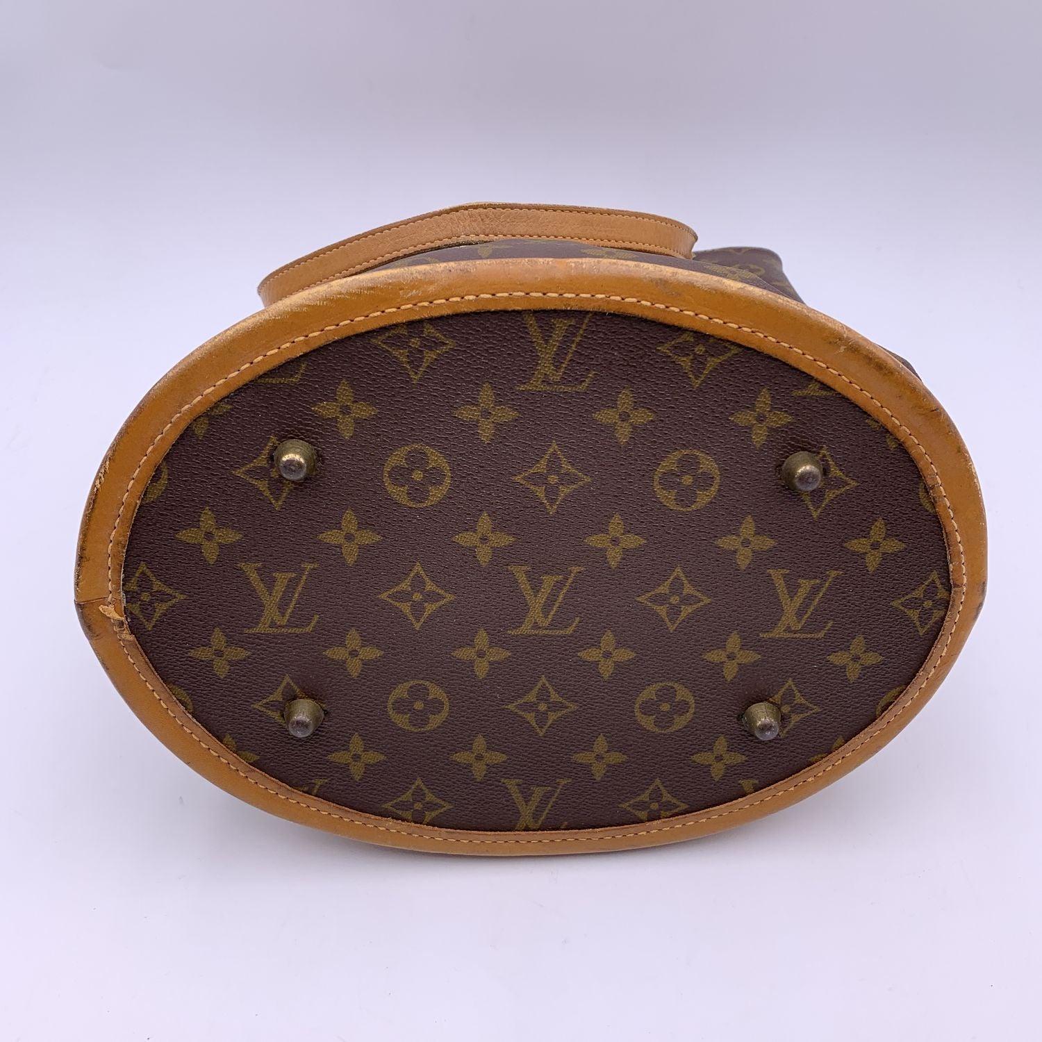 Louis Vuitton Vintage French Co. Made in USA Monogram Large Bucket Bag 1