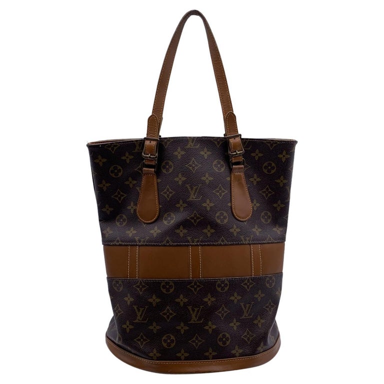Louis Vuitton Vintage French Co. Made in USA Monogram Bucket Bag For Sale  at 1stDibs